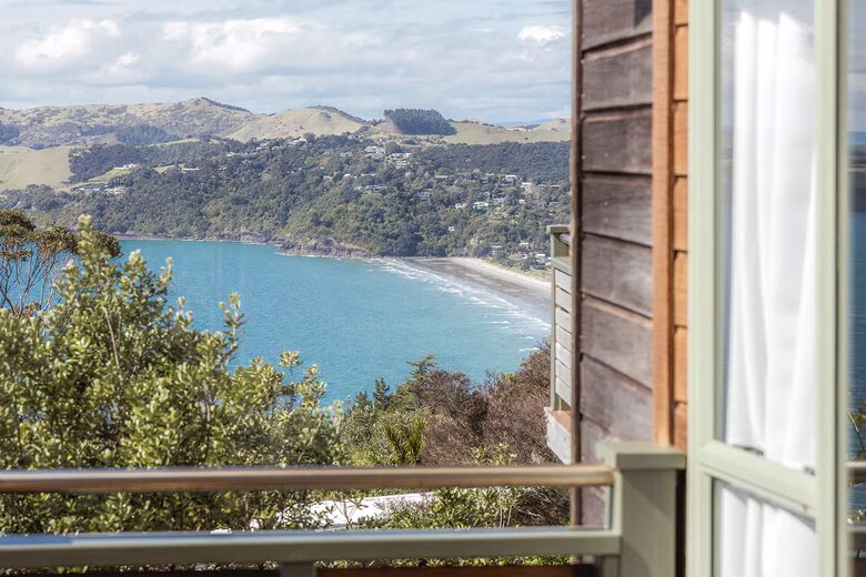 Expansive Island Escape Above Onetangi Beach - Waiheke Island, New Zealand