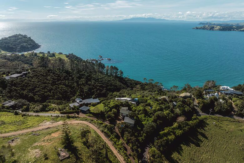 Expansive Island Escape Above Onetangi Beach - Waiheke Island, New Zealand