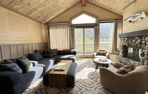 Living Room with views of Baldy