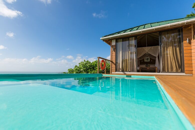 Clifftop Escape with Ocean Views and Private Pool - Vieux Fort, Saint Lucia