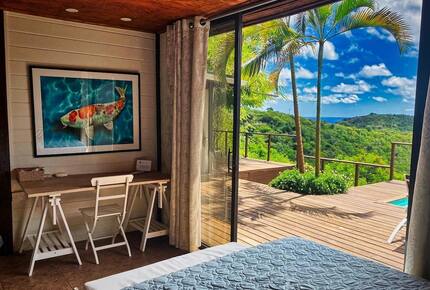 Clifftop Escape with Ocean Views and Private Pool - Vieux Fort, Saint Lucia