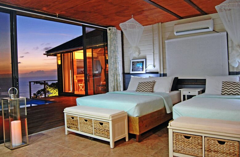 Clifftop Escape with Ocean Views and Private Pool - Vieux Fort, Saint Lucia