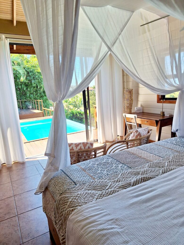 Clifftop Escape with Ocean Views and Private Pool - Vieux Fort, Saint Lucia