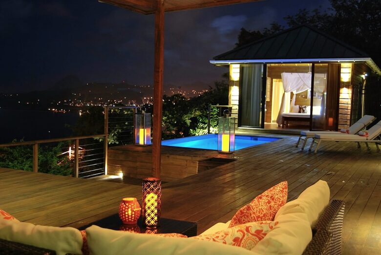 Clifftop Escape with Ocean Views and Private Pool - Vieux Fort, Saint Lucia