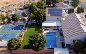 High-End St. George Escape with Private Courts & Poolside Luxury - St. George, Utah