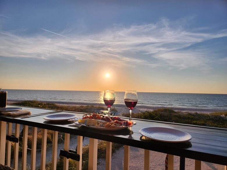 Gulf Coast of Florida - on the Beach - Indian Shores, Florida