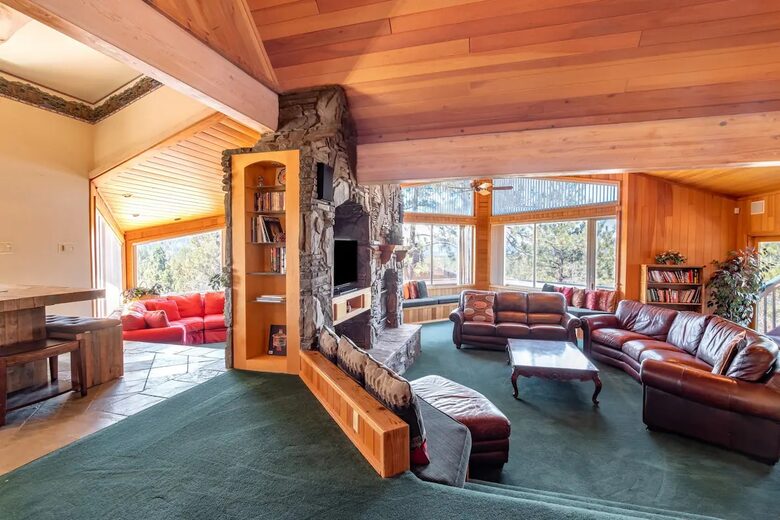 Elegant Big Bear Retreat on 2 Private Acres - Big Bear, California