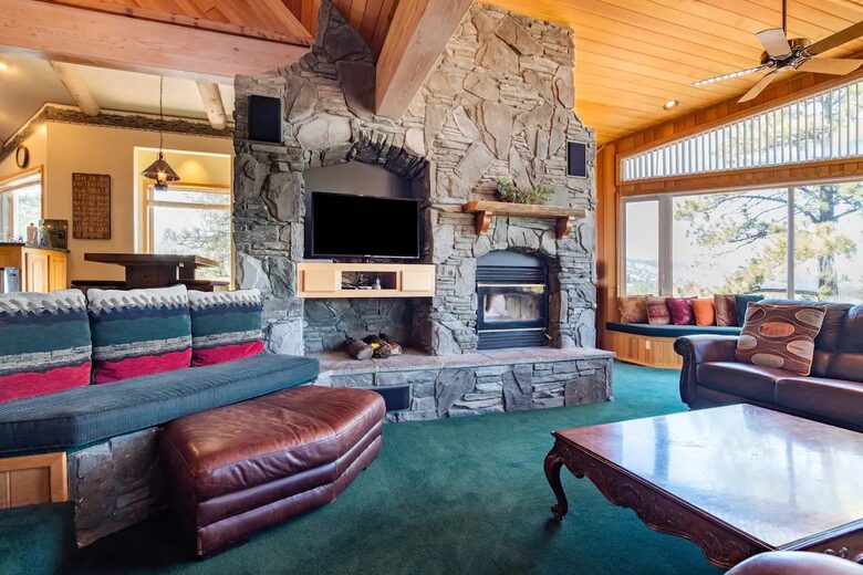 Elegant Big Bear Retreat on 2 Private Acres - Big Bear, California