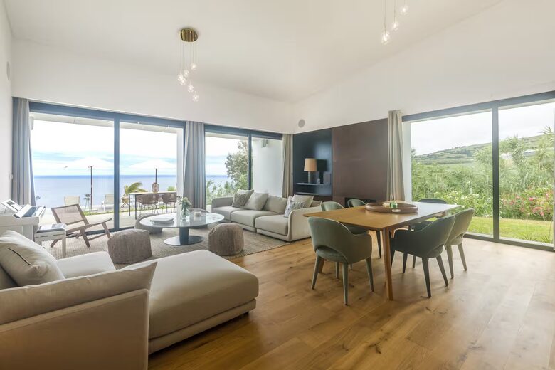Oceanview Azorean Retreat with Heated Pool & Sauna - Nordeste, Portugal