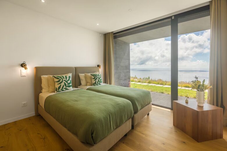 Oceanview Azorean Retreat with Heated Pool & Sauna - Nordeste, Portugal