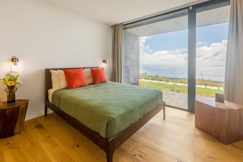 Oceanview Azorean Retreat with Heated Pool & Sauna - Nordeste, Portugal