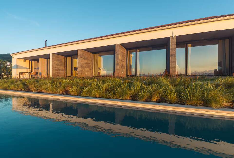 Oceanview Azorean Retreat with Heated Pool & Sauna - Nordeste, Portugal