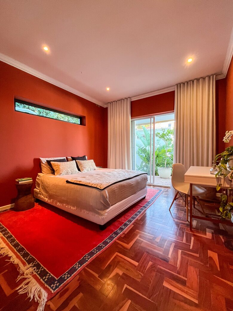 BR 2 - views of the garden | queen size bed