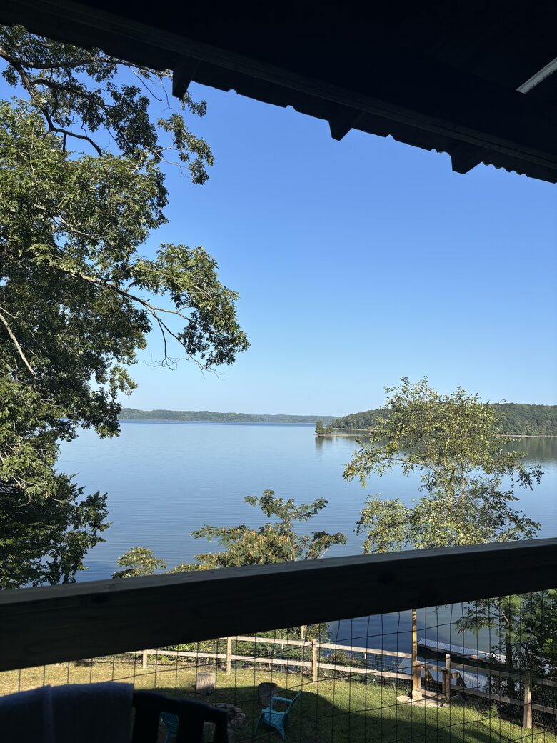 Charming Lakefront Escape with Private Dock & Hot Tub - Waverly, Tennessee