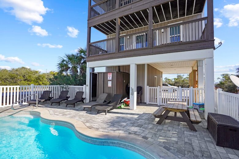 Elegant Gulf and Bay View Home & Private Pool - Port St. Joe, Florida