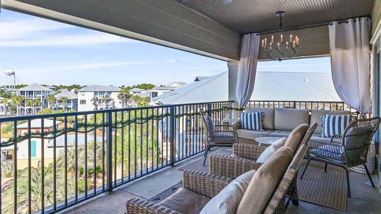 Elevated Beach Living with Expansive Views - Inlet Beach, Florida