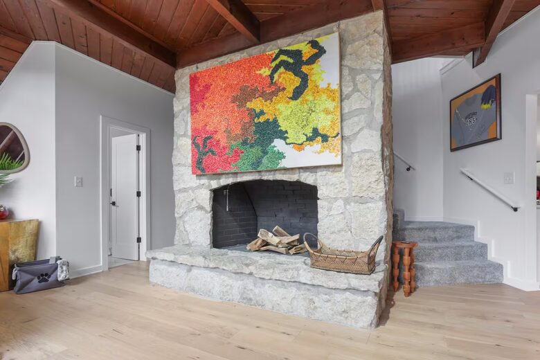 Extra Large A Frame with Private Pond and Refined Cabin Charm - Galena, Ohio
