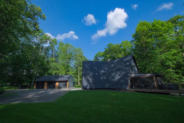 Extra Large A Frame with Private Pond and Refined Cabin Charm - Galena, Ohio