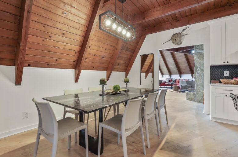 Extra Large A Frame with Private Pond and Refined Cabin Charm - Galena, Ohio