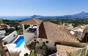 Luxury Villa with Panoramic Mediterranean Sea and Mountain Views - Altea, Spain