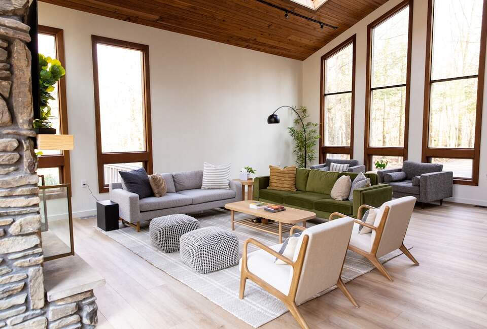 Contemporary Woodland Retreat Near Jim Thorpe - Jim Thorpe, Pennsylvania