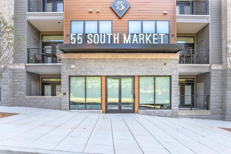 Front Entrance S. Market Street in downtown Asheville, NC