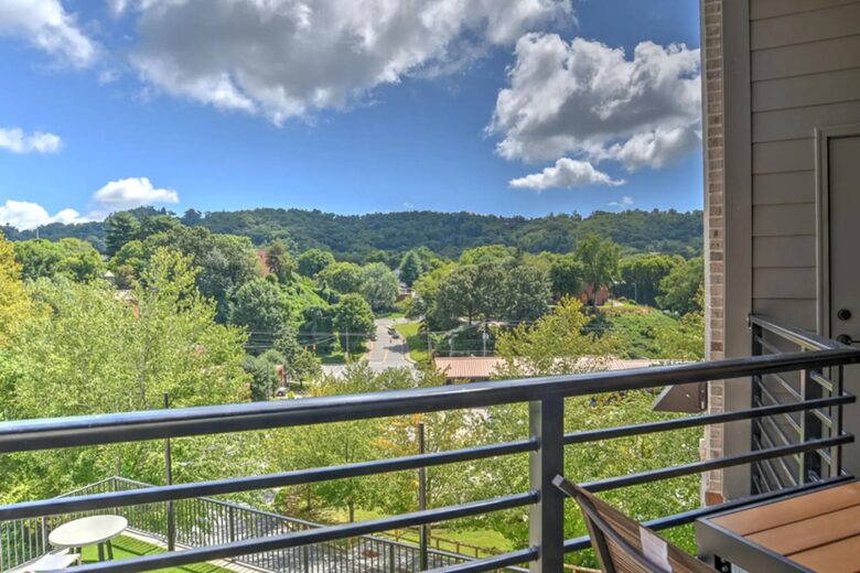 View from Balcony and Bedrooms