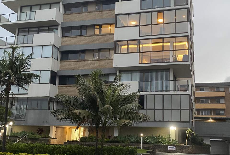 Seven story apartment- Our unit is on the 4th floor