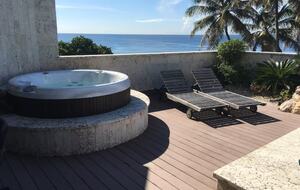 House in the city with an oceanfront swimming pool - Santo Domingo Este, Dominican Republic