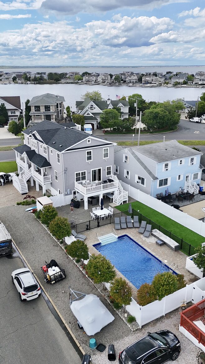 Modern Coastal Masterpiece Just Steps from the Bay | With Beautiful Water Views - Lavallette, New Jersey