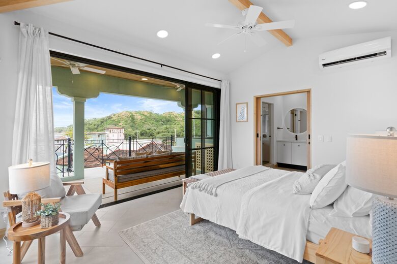 Master Bedroom with ocean views