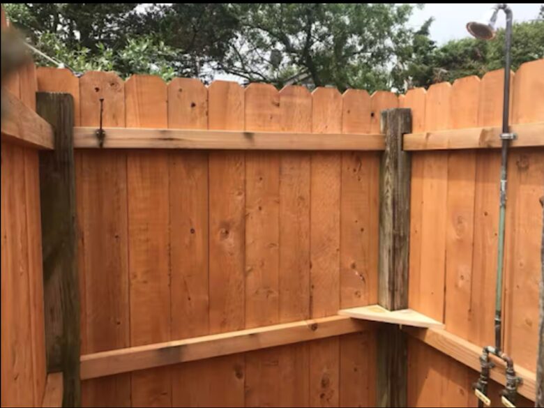 Everyones Fav is the outdoor shower