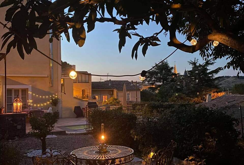 Charming Restored Village Home with Stylish Interiors - Pouzolles, France