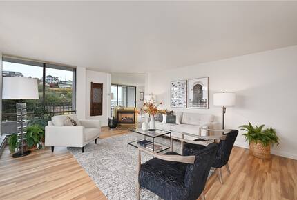 Elegant Waterfront Corner Residence with Sweeping Puget Sound Views - Seattle, Washington