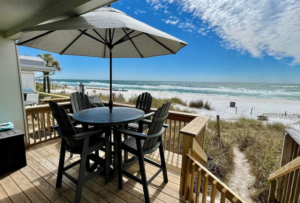 Steps from the Sand | Cozy Gulf-Front Townhouse - Panama City Beach, Florida