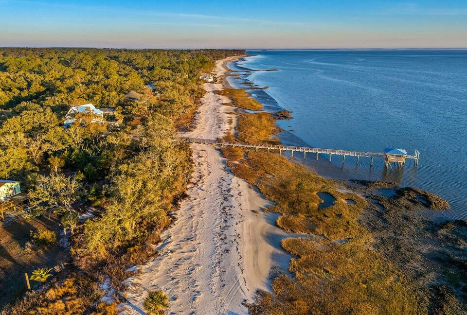 Lowcountry Elegance | Beachfront Living with Private Dock - Saint Helena Island, South Carolina