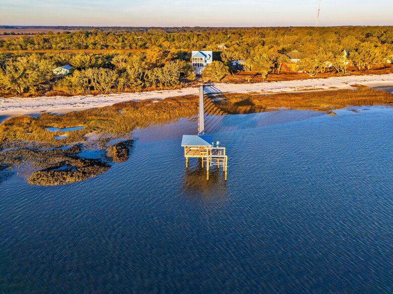 Lowcountry Elegance | Beachfront Living with Private Dock - Saint Helena Island, South Carolina