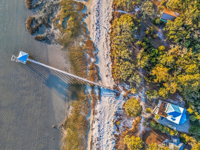Lowcountry Elegance | Beachfront Living with Private Dock - Saint Helena Island, South Carolina