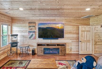 Serene Smoky Mountains Escape with Game & Theater Rooms - Sevierville, Tennessee
