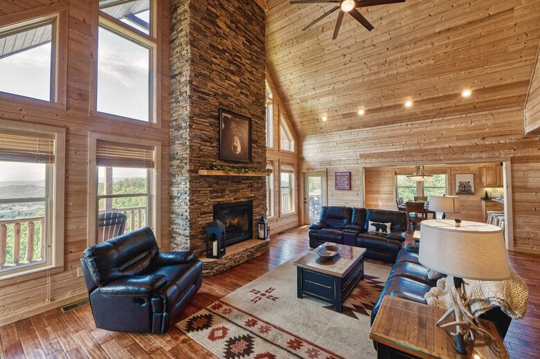 Serene Smoky Mountains Escape with Game & Theater Rooms - Sevierville, Tennessee