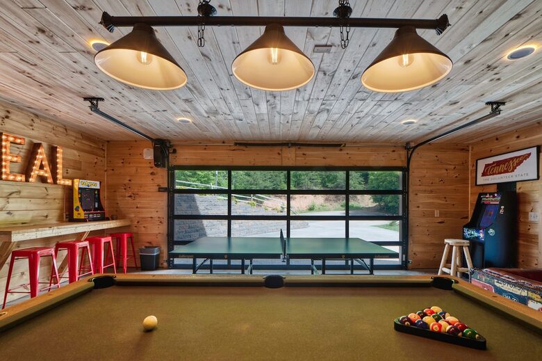 Serene Smoky Mountains Escape with Game & Theater Rooms - Sevierville, Tennessee