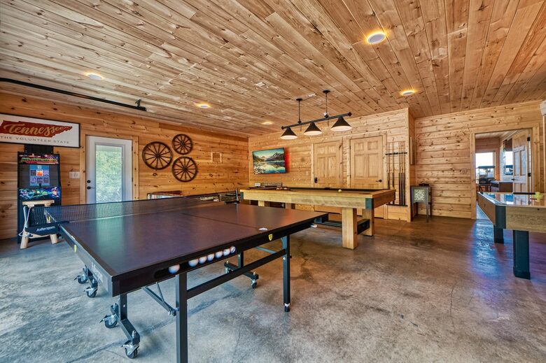 Serene Smoky Mountains Escape with Game & Theater Rooms - Sevierville, Tennessee