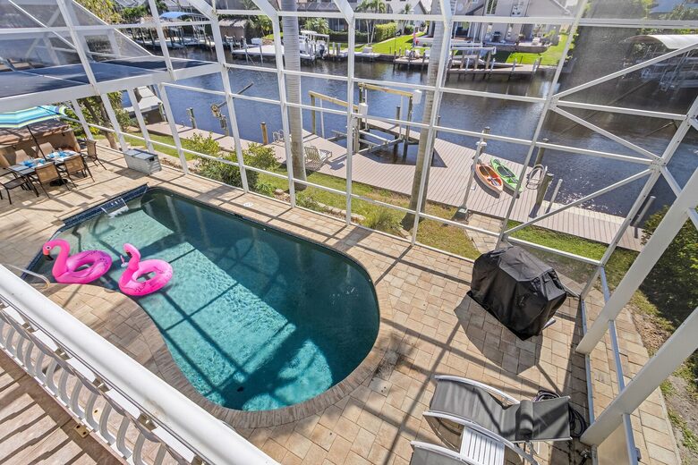 SW Florida Light-Filled Canal Front Escape - Cape Coral, Florida