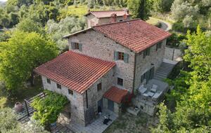 Areal view of the home