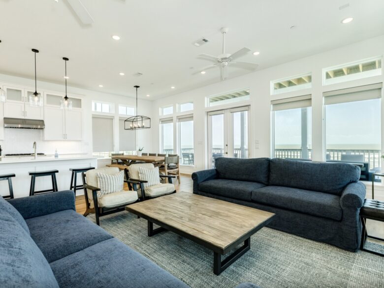 Elegant Gulf-Front Haven in Beachside Village - Galveston, Texas