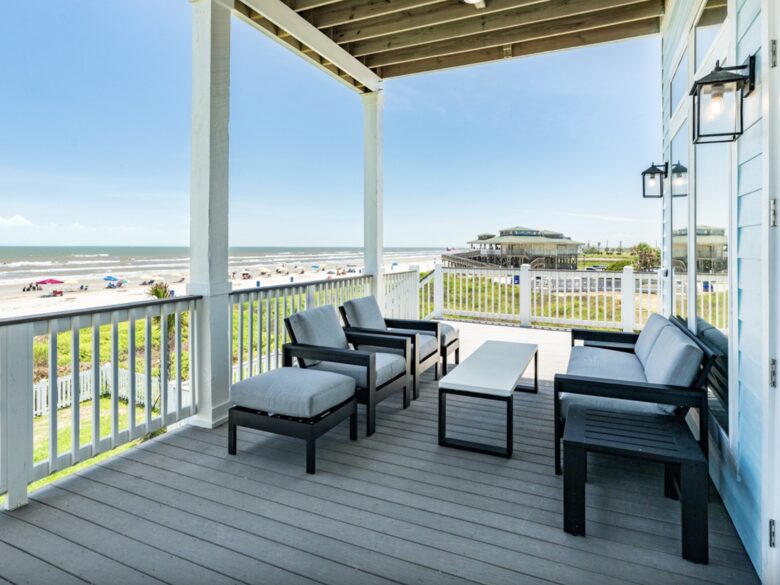 Elegant Gulf-Front Haven in Beachside Village - Galveston, Texas