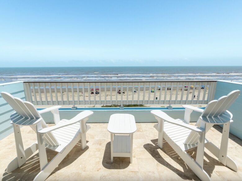 Elegant Gulf-Front Haven in Beachside Village - Galveston, Texas