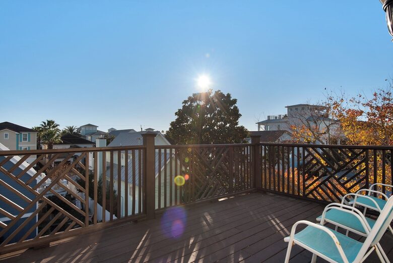 Multi-Level Beachside Elegance with Private Pool & Carriage House - Destin, Florida