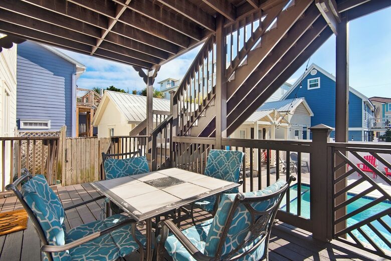 Multi-Level Beachside Elegance with Private Pool & Carriage House - Destin, Florida