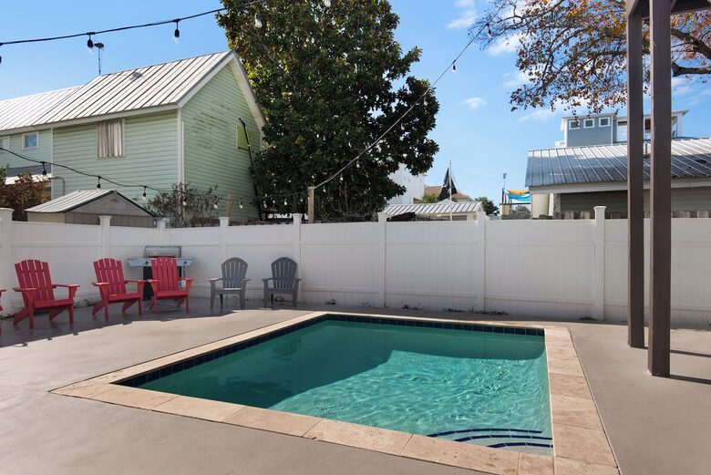 Multi-Level Beachside Elegance with Private Pool & Carriage House - Destin, Florida